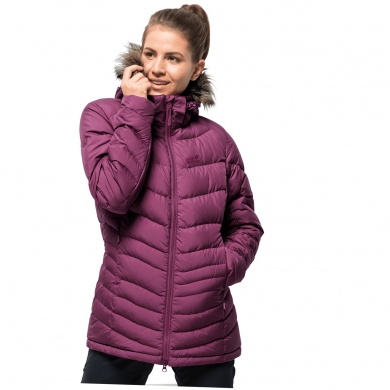 Jack Wolfskin Winter Jacket Selenium Bay Purple Women